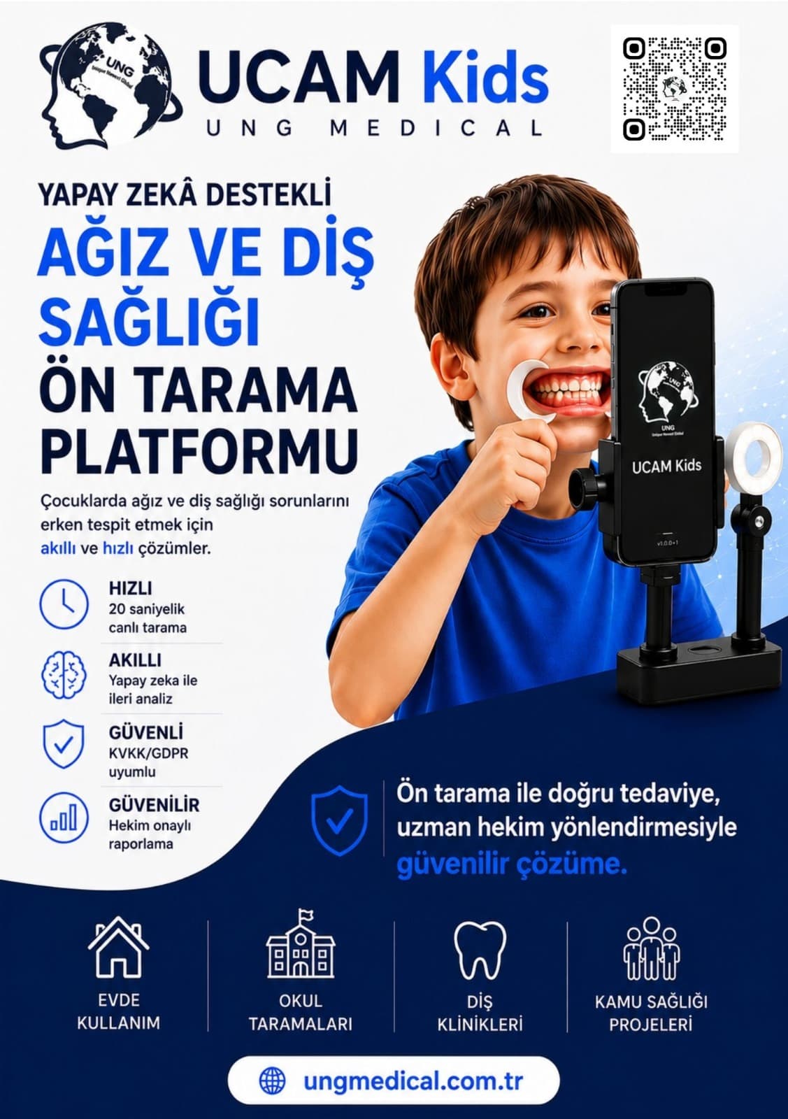 UCAM Kids Screening Platform